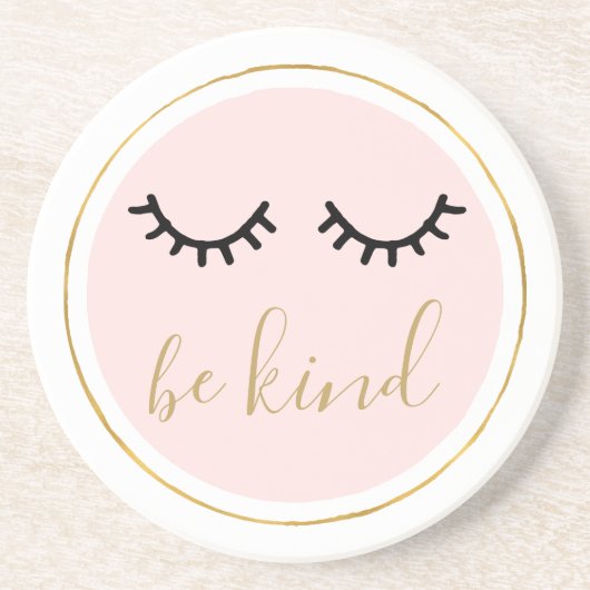 Seien Sie nette Augenblicke Getränkeuntersetzer (Vorne)