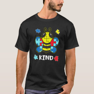 Seien Sie nette Autismus Bewusstsein Bee Aspergers T-Shirt