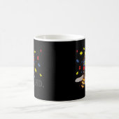 Seien Sie nette Autismus Bewusstsein Bee Puzzle Pi Kaffeetasse (Mittel)