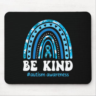Seien Sie nette Autismus Bewusstsein Puzzle Niedli Mousepad