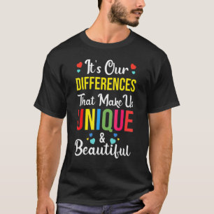 Seien Sie nette Autismus Bewusstsein Rainbow Trend T-Shirt