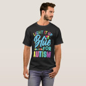 Seien Sie nette Autismus Bewusstsein Rainbow Trend T-Shirt (Vorne ganz)