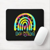 Seien Sie nette Gefärbte Krawatte Rainbow Kindness Mousepad (Mit Mouse)