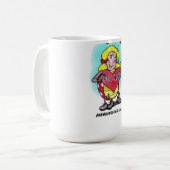 SEIEN Sie NETTE große Tasse (Vorderseite Links)