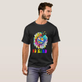 Seien Sie nette Liebe Regenbogen Wählen Sie Kindne T-Shirt (Vorne ganz)