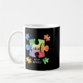 Seien Sie nette Puzzleteile Niedliche Autismus Bew Kaffeetasse (Links)