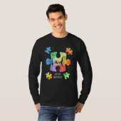 Seien Sie nette Puzzleteile Niedliche Autismus Bew T-Shirt (Vorne ganz)