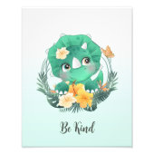 Seien Sie nette Tiere Kinderzimmer Wall Art Fotodruck (Vorne)