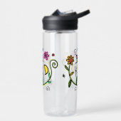 Seien Sie nette Zitate Niedliche Typografie Trinkflasche (Links)