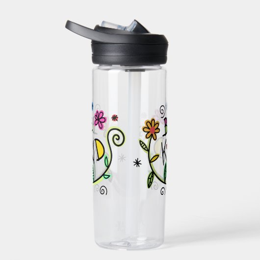 Seien Sie nette Zitate Niedliche Typografie Trinkflasche (Rechts)