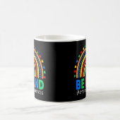 Seien Sie netter Autismus Rainbow Autismus Awarene Kaffeetasse (Mittel)