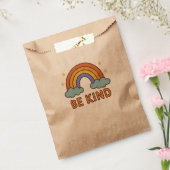 "Seien Sie netter Regenbogen - farbenfrohe Zitatge Geschenktütchen (Versiegelt)