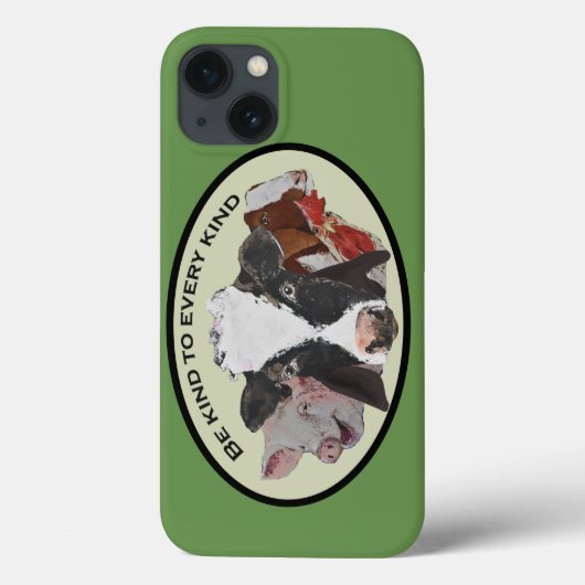 Seien Sie nettes O jede Art Case-Mate iPhone Hülle (Rückseite)