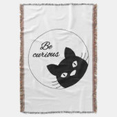 Seien Sie neugierig Decke (Vorderseite Vertikal)