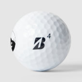 Seien Sie neugierig Golfball (Logo)