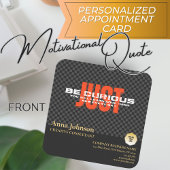 "Seien Sie neugierig" Good Vibes Business Consulta Terminkarte