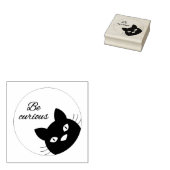 Seien Sie neugierig Gummistempel (Stempel)