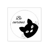 Seien Sie neugierig Gummistempel (Prägung)