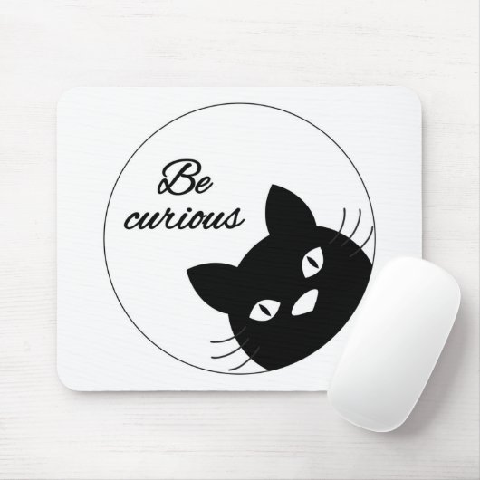 Seien Sie neugierig Mousepad (Mit Mouse)