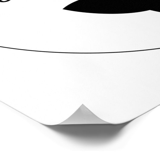 Seien Sie neugierig Poster (Ecke)