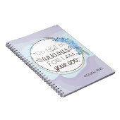 Seien Sie nicht besorgter Jahr-Text Notizblock (Rechte Seite)