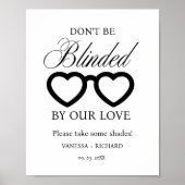 Seien Sie nicht blind durch unsere Lieben Hochzeit Poster (Vorne)