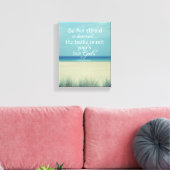 Seien Sie nicht davor gefeit Bibelverse Leinwanddruck (Insitu (Wohnzimmer))