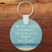 Seien Sie nicht davor gefeit Bibelverse Schlüsselanhänger (Vorderseite)