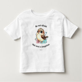 Seien Sie nicht davor gefeit Sparrow Bibel Kleinki Kleinkind T-shirt