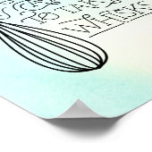 Seien Sie nicht davor gefürchtet, ein Plakat mit W (Ecke)