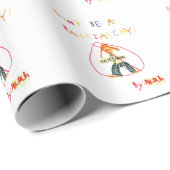 Seien Sie nicht ein Patriarchy-Packpapier Geschenkpapier (Rolleneckpunkt)