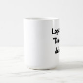 Seien Sie nicht eine dudebag Tasse! Kaffeetasse (Mittel)