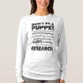 Seien Sie nicht eine Marionette - Shirt die (Vorderseite)