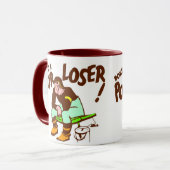 Seien Sie nicht eine schlechte Verlierer-Tasse Tasse (Vorderseite Links)