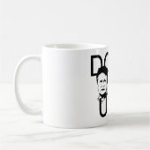 "SEIEN Sie NICHT HÄSSLICHER" Phyllis einbrannte Kaffeetasse (Links)