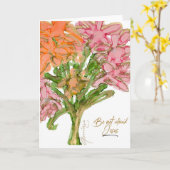 Seien Sie nicht neugierig Lovitude Grußkarte Karte (Gelbe Blume)