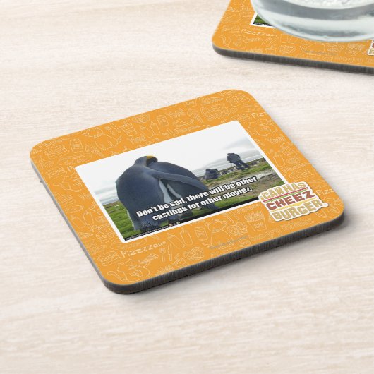 Seien Sie nicht traurig Getränkeuntersetzer (Linke Seite)