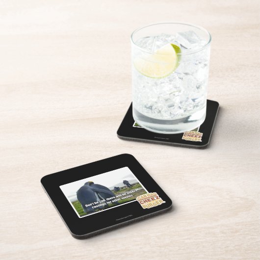 Seien Sie nicht traurig Getränkeuntersetzer (Rechte Seite)