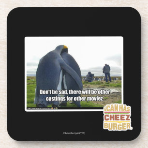 Seien Sie nicht traurig Getränkeuntersetzer