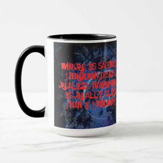 Seien Sie nicht traurige Tasse (Links)