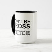 Seien Sie nicht übermüde Needlecraft Tasse (Vorderseite Links)