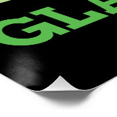 Seien Sie nicht von Glaukom Blind Poster (Ecke)