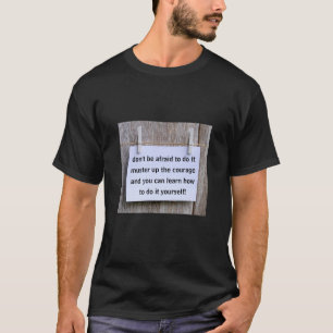 Seien Sie nicht vor (dunklem) T - Shirt geschützt