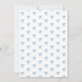 Seien Sie nicht zu spät in der Alice im Wunderland Einladung (Rückseite)