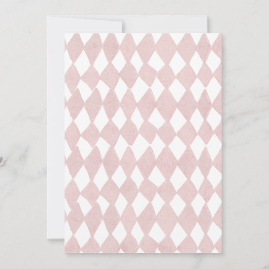 Seien Sie nicht zu spät in der Alice im Wunderland Einladung (Rückseite)