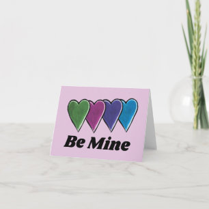 Seien Sie Niedliche Liebhaber des Valentinstag Karte