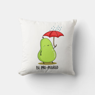 Seien Sie Niedliches Pear in Regenpun Kissen
