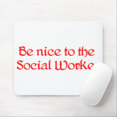 Seien Sie Nizza Mousepad (Mit Mouse)