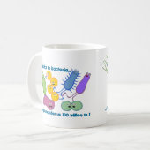 Seien Sie Nizza zu den Bakterien Kaffeetasse (Vorderseite Links)