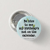 Seien Sie Nizza zu mir Button (Vorne & Hinten)